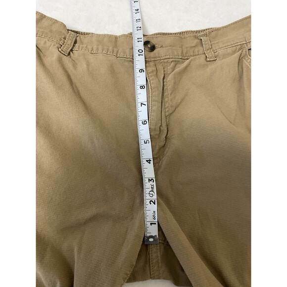 Eddie Bauer M Brown Ripstop Stretch Hiking Outdoor Elastic 34x30 Fits 33x 27.5 - Picture 5 of 5